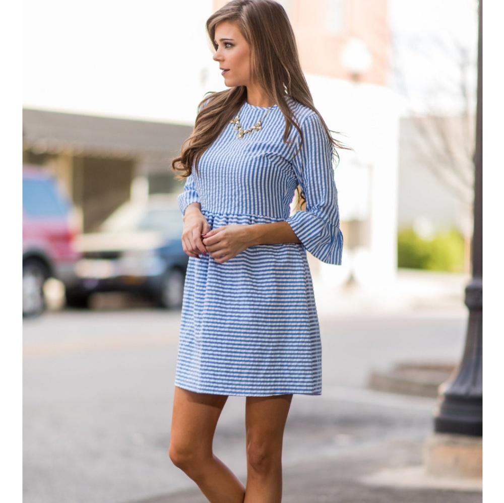 Seersucker dress